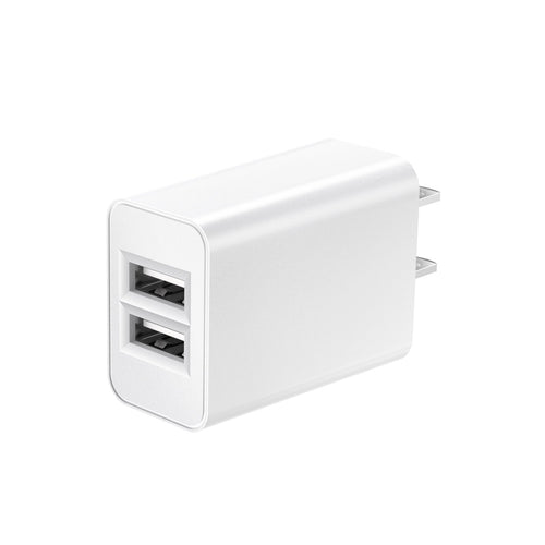 5V2A Dual-Port U.S.-Standard UL-Certified Charger, FCC-Certified Dual-USB Phone Charger, Multi-Port and Dual-Port Plugs